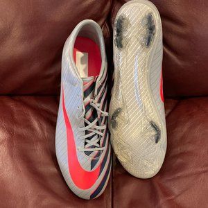 NWT Nike Soccer Shoes Cleats Mercurial Vapor CTR VII Ronaldo Men13 Grey